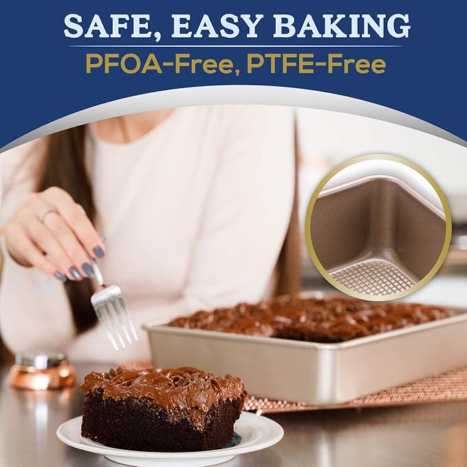 Ultra Cuisine 9x13 Inch Cake Baking And Brownie Pan - Baking Tray