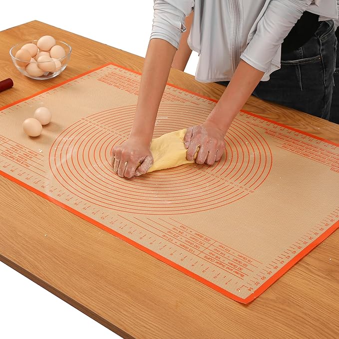 Silicone Pastry Mat 36x24 Inch Nonstick Baking Mat