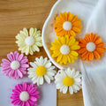2 Pcs Daisy Flower Pendant Candle Mold - 2 Style - Silicone Resin Casting Molds for Candle & Resin & Soap Craft Supplies