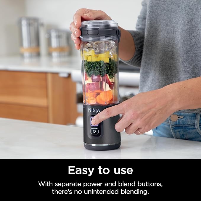 Ninja Blast Portable Blender, Cordless, 18oz Vessel, BC151MB