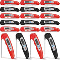 Copkim 20 Pcs Digital Meat Thermometer Foldable Waterproof Kitchen Instant Read Cooking Grill Food Thermometer with Magnet Digital Food Probe for Cooking Kitchen Beef Accessories Gadgets