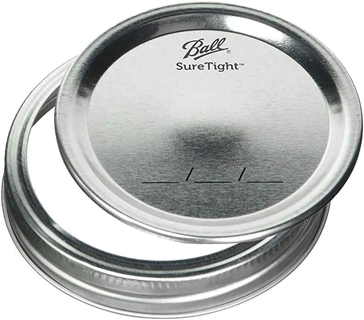 Ball - 64oz Wide Mouth Jars with Lids & Bands 5 Pack Jars | Half Gallon Large Glass Mason Jar for Food Storage with airtight Lid, 0.5 Gallon Glass Jar with Lid and Bands, Set of 5