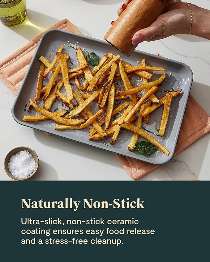 Caraway Non-Stick Ceramic Baking Sheet Trio