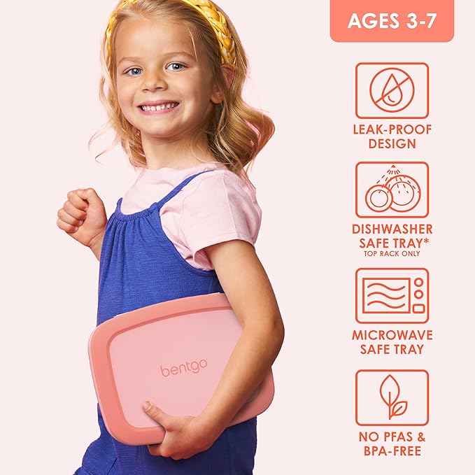Bentgo Kids Bento-Style 5-Compartment Leak-Proof Lunch Box