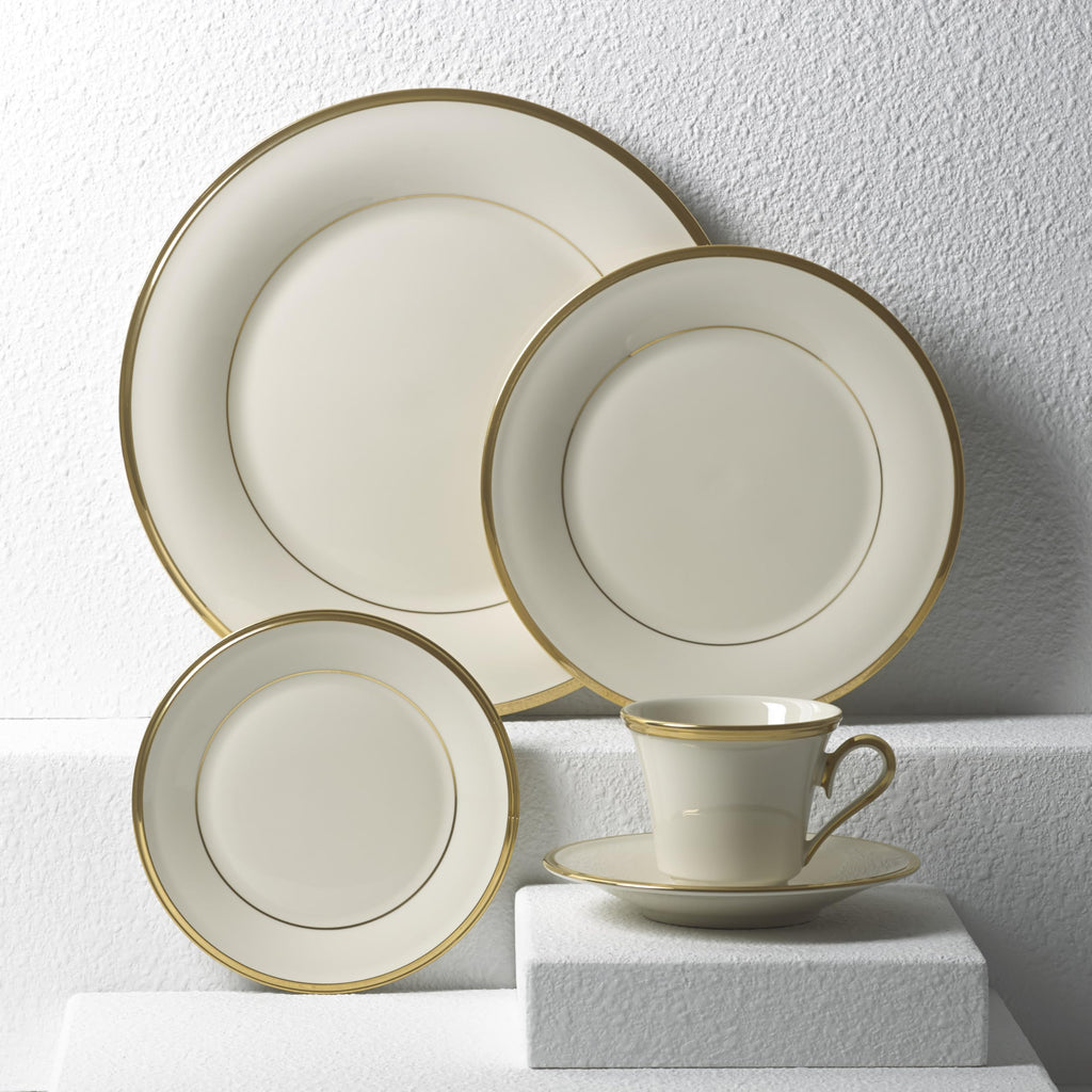 Lenox Eternal Porcelain 5-Piece Dinnerware Set for 1
