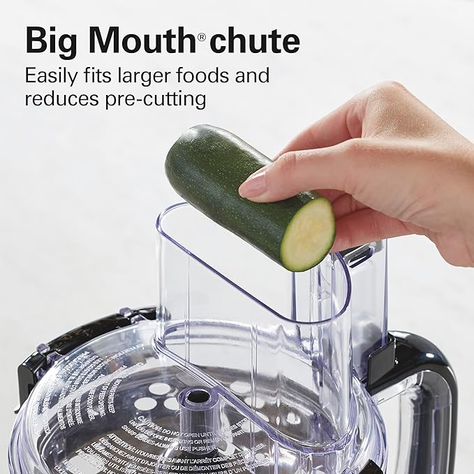 Hamilton Beach 12 Cup Stack & Snap Food Processor and Vegetable Chopper