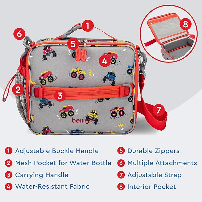 Bentgo Kids Prints Double-Insulated Reusable Lunch Bag