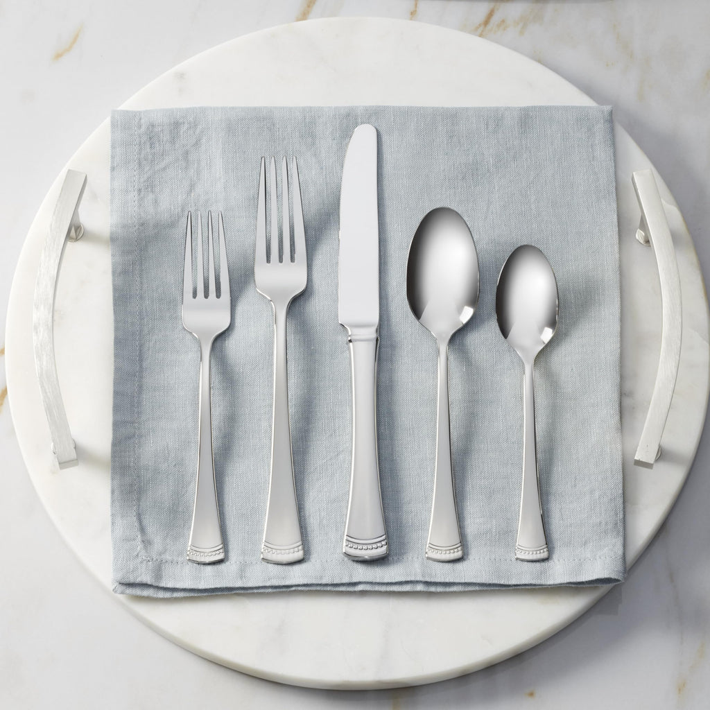 Lenox Portola 20-Piece 18/10 Silverware Set for 4, Flatware