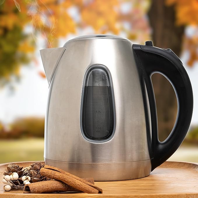 Mixpresso 1.7 Liter Stainless Steel Electric Kettle