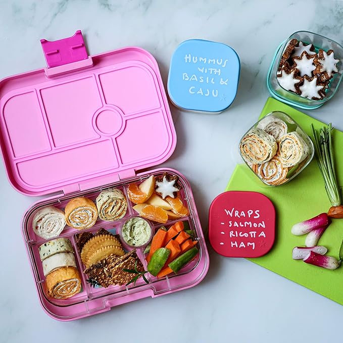 Yumbox Original Bento Lunch Box for Kids (Power Pink Unicorn)