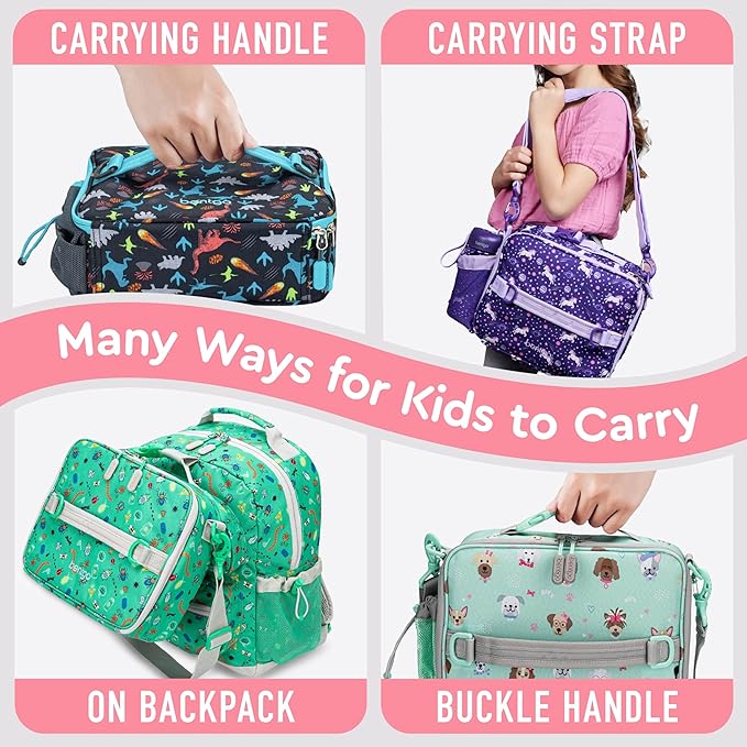 Bentgo Kids Prints Double-Insulated Reusable Lunch Bag