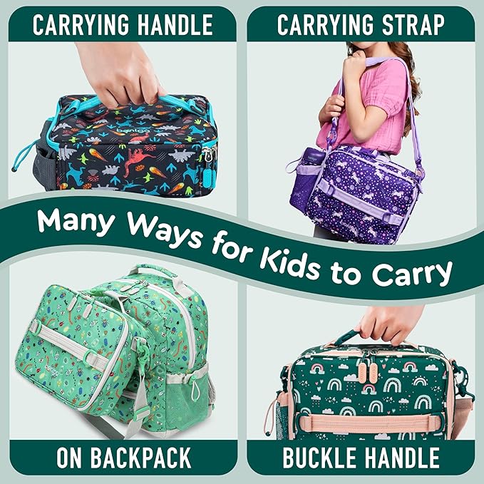 Bentgo Kids Prints Double-Insulated Reusable Lunch Bag