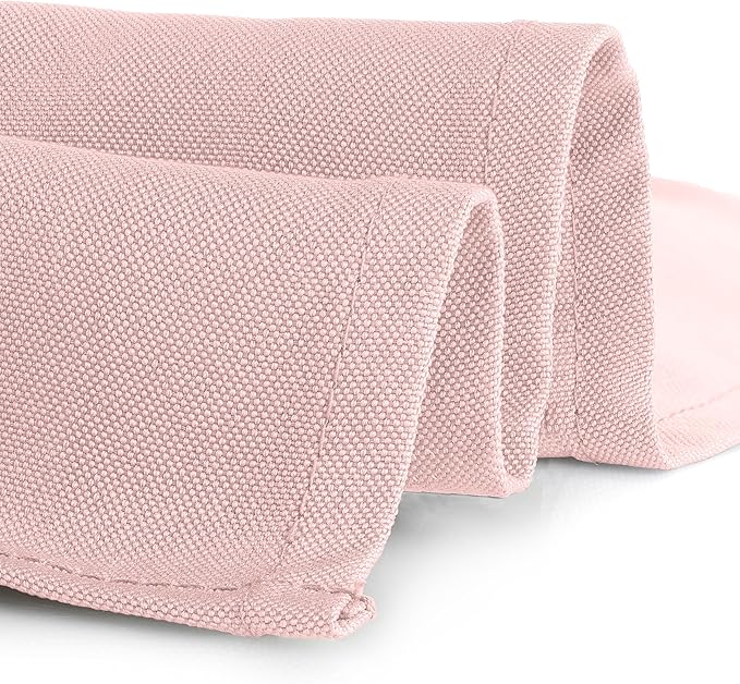 Gee Di Moda Rectangle Tablecloth - 60 x 126 Inch Pink Table Cloth for 8 Foot Rectangle Tables - Heavy Duty Washable Fabric - for Holiday Party, Dinner, Weddings, Baby Shower & Events