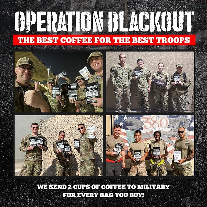 Blackout Coffee French Vanilla Flavored Ground Coffee, 12 oz