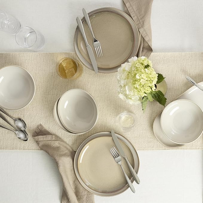 Oneida Mooncrest 45-Piece 18/0 Silverware Set for 8, Flatware