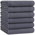 Homaxy 100% Cotton Waffle Weave Kitchen Dish Cloths, Ultra Soft Absorbent Quick Drying Dish Towels, 12 x 12 Inches — 20 X 28 - 6 Pack