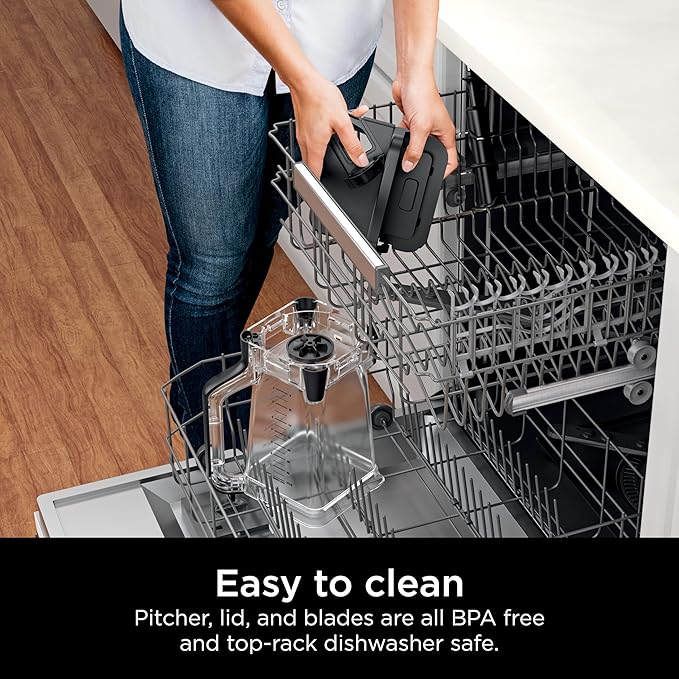 Ninja Kitchen System All-in-One, 72oz Pitcher, 8-Cup, 1200W, Grey, BR601AMZ