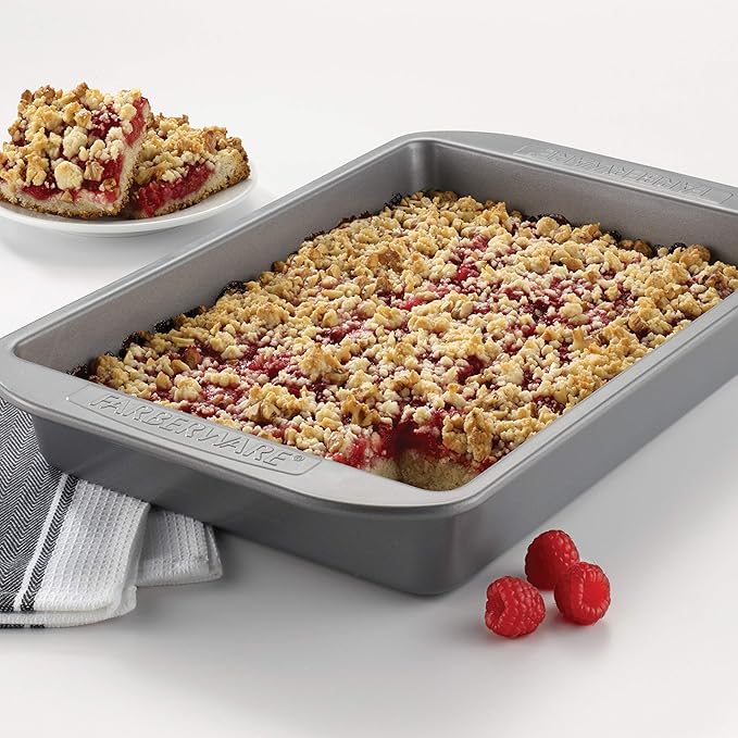Farberware Nonstick 9x13 Baking Pan - Warp-Resistant Brownie Cake Pan
