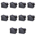 Custom Insulated Cooler Lunch Bag Set of 10/50/100, Personalized Bulk Pack - Perfect for Work, Travel, Outdoor Events - Blue