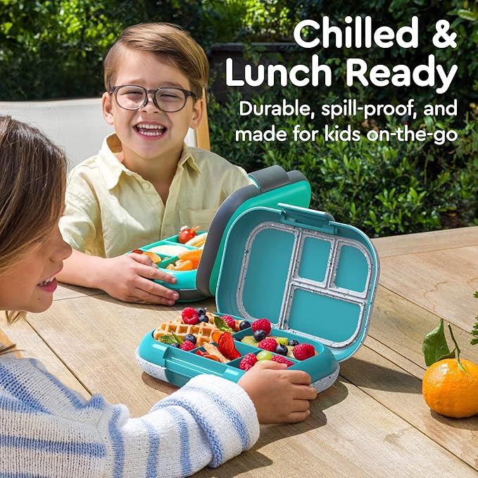Bentgo Chill Kids 4-Compartment Bento Box Leakproof Lunch Box