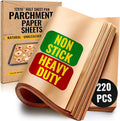 Precut Parchment Paper Sheets 12x16", 220 Pcs for Half Sheet Pans