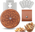 Epritliber UFO Bread Lame Sourdough Scoring Tool Bread Scorer,Circle-brown