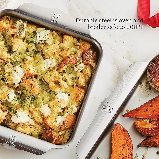 Hestan Provisions OvenBond - 8" x 8" Stainless Steel Square Baking Pan