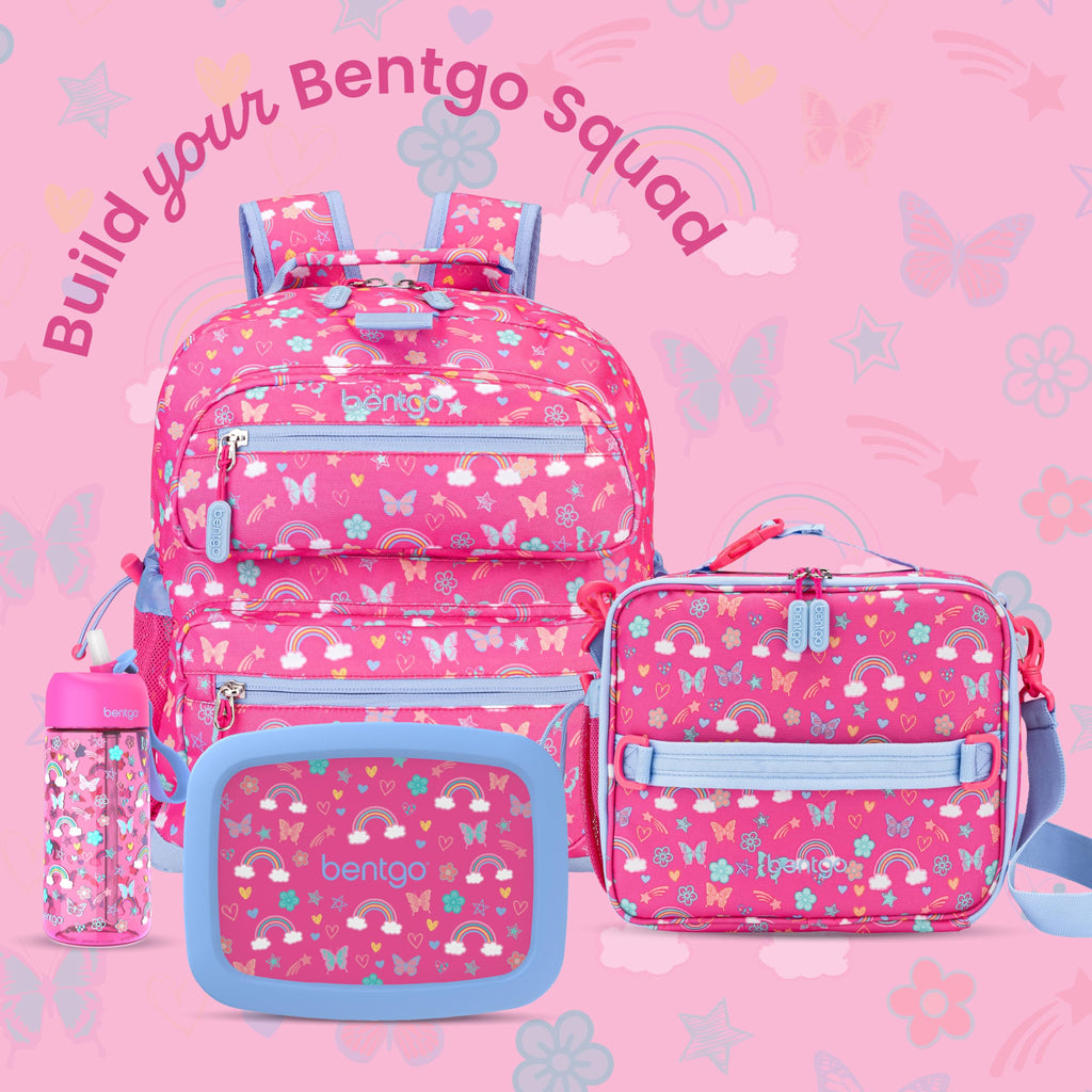 Bentgo Kids Prints Leak-Proof 5-Compartment Bento-Style Kids Lunch Box