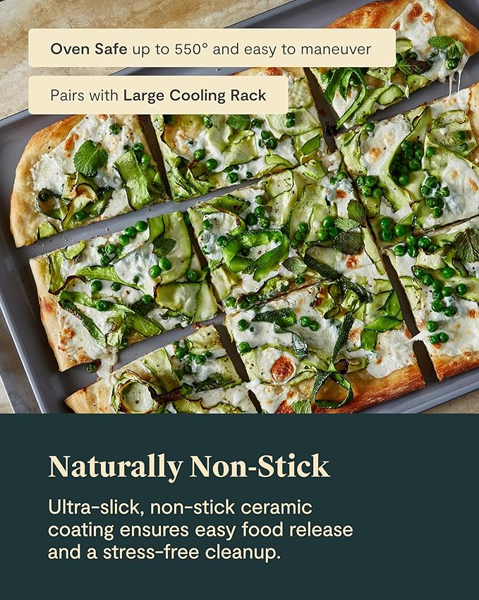 Caraway Non-Stick Ceramic-Coated 18" x 13" Baking Sheet