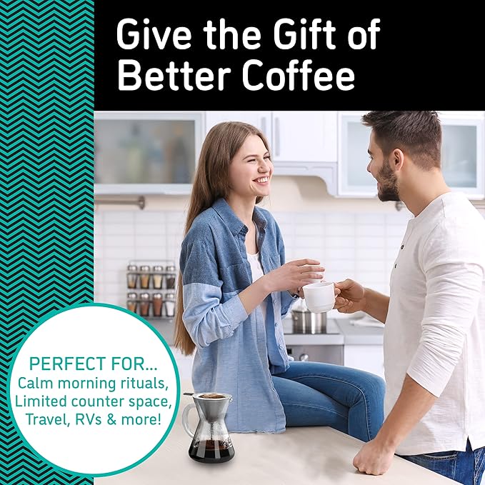 Coffee Gator Pour Over Coffee Maker - 14oz