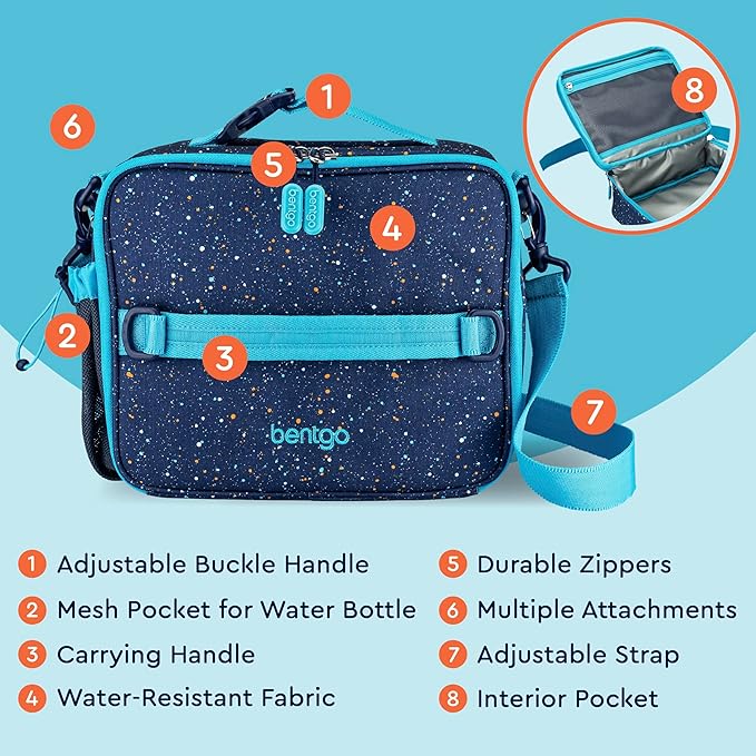 Bentgo Kids Prints Double-Insulated Reusable Lunch Bag