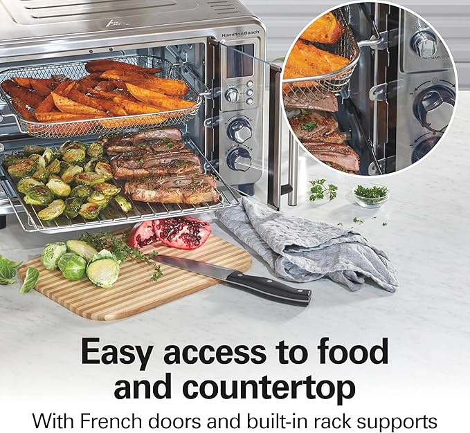 Hamilton Beach 6-in-1 XL Digital Air Fryer Toaster Oven Combo
