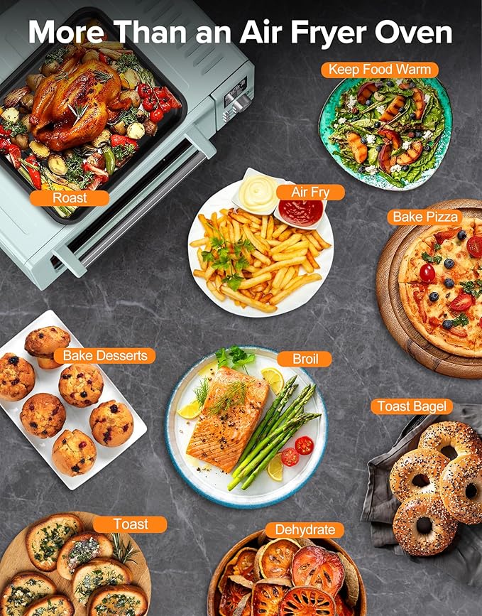 Nuwave Bravo Pro Smart Air Fryer Toaster Oven Countertop Combo