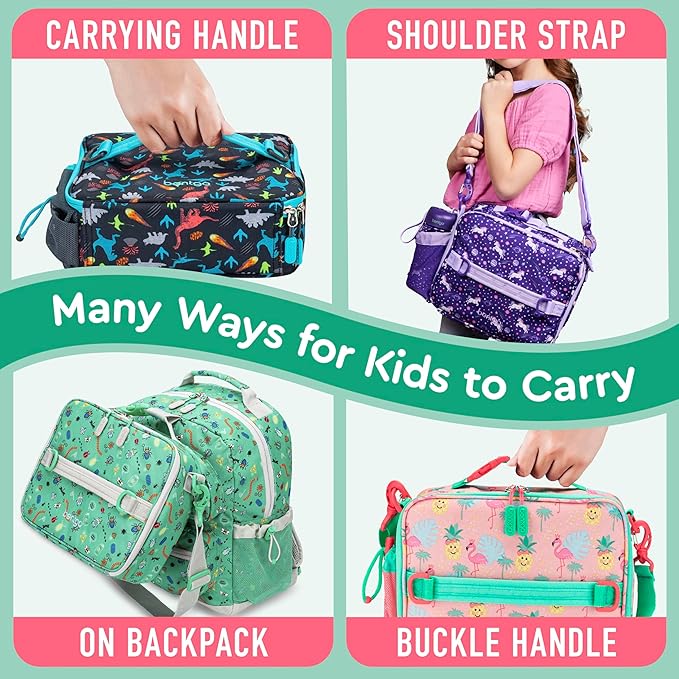 Bentgo Kids Prints Double-Insulated Reusable Lunch Bag