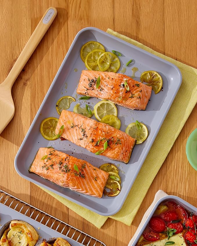Caraway Non-Stick Ceramic Small Baking Sheet Duo
