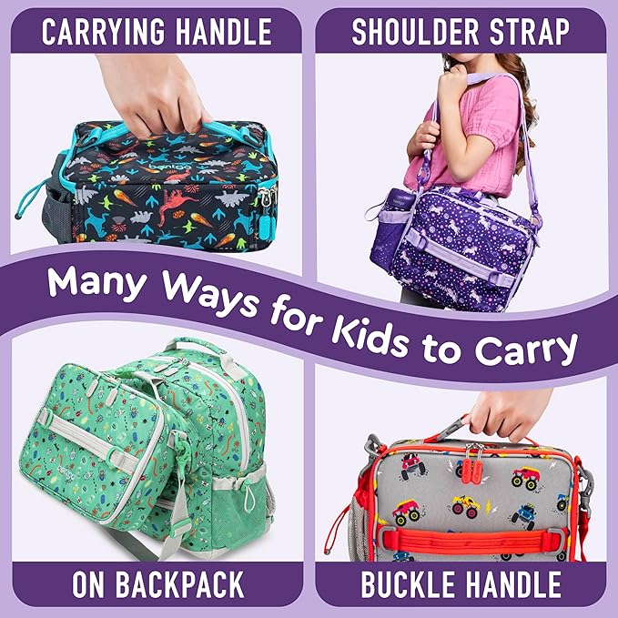 Bentgo Kids Prints Double-Insulated Reusable Lunch Bag