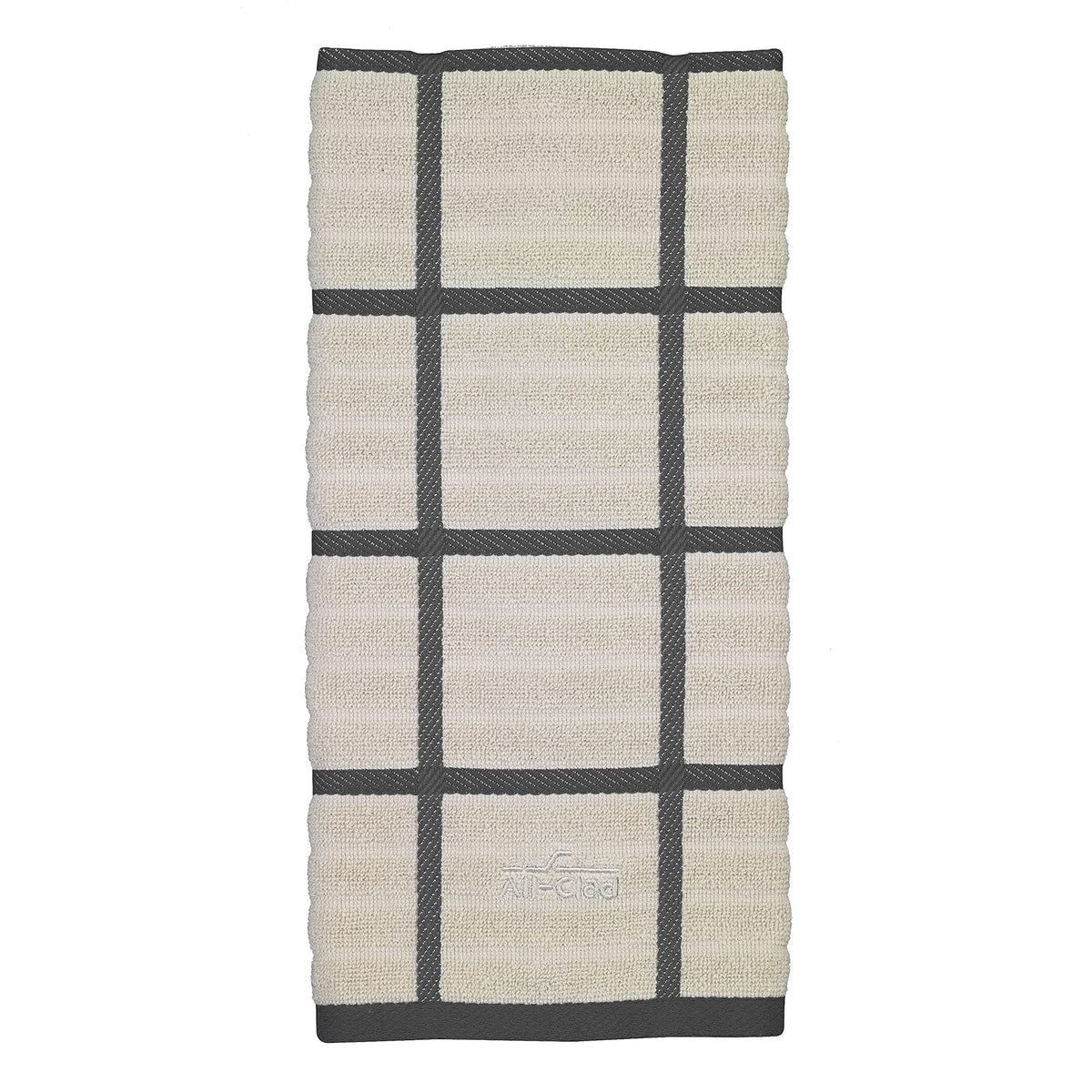 All-Clad Solid Kitchen Towels: Highly Absorbent, Super Soft Long Lasting - 100% Cotton, 17"x30" Tea Towels for Cleaning & Drying Dishes, Pans, Glassware, or Countertops, (2-Pack), Fennel
