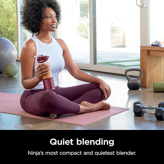 Ninja Blast Portable Blender, Cordless, 18oz Vessel, Cranberry Red, BC151CR