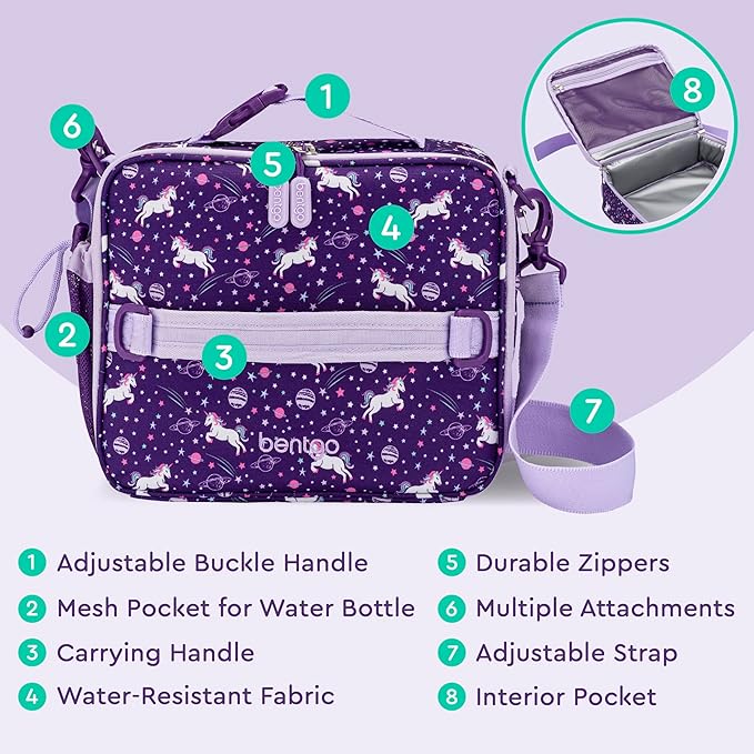 Bentgo Kids Prints Double-Insulated Reusable Lunch Bag