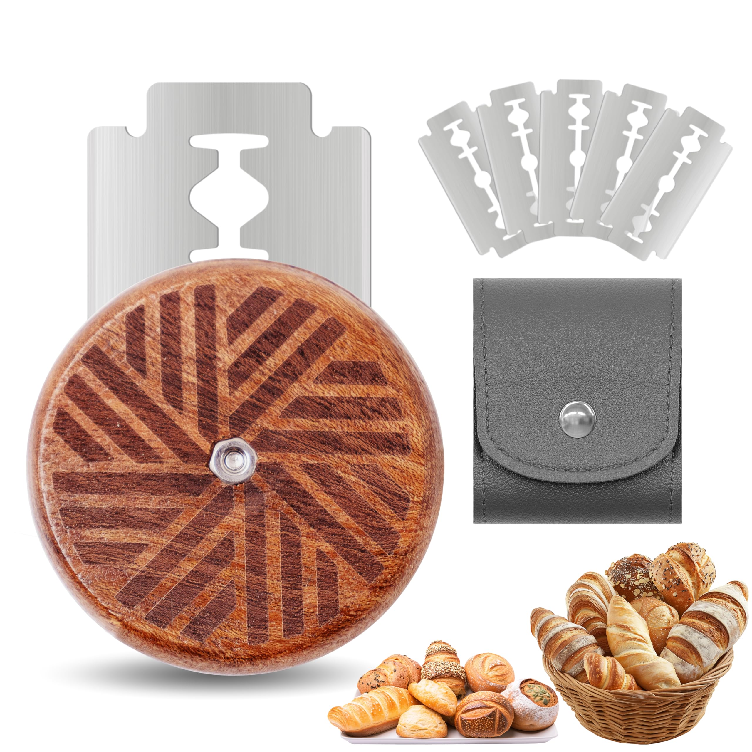 Epritliber UFO Bread Lame for Sourdough,Bread Scorer Sourdough Tool,Lines