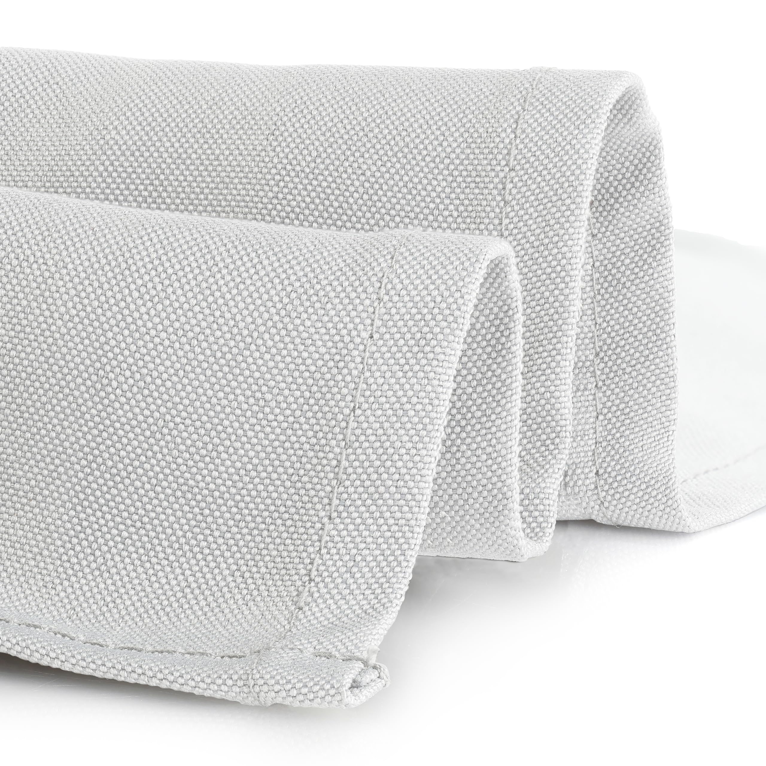 Gee Di Moda Rectangle Tablecloth - 90 x 132 Inch White Table Cloth for 6 Foot Tables with Floor-Length Drop - Heavy Duty Washable Fabric for Holiday Party, Dinner, Weddings & Baby Shower