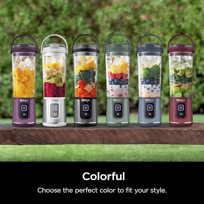 Ninja Blast Portable Blender, Cordless, 18oz Vessel, Cranberry Red, BC151CR