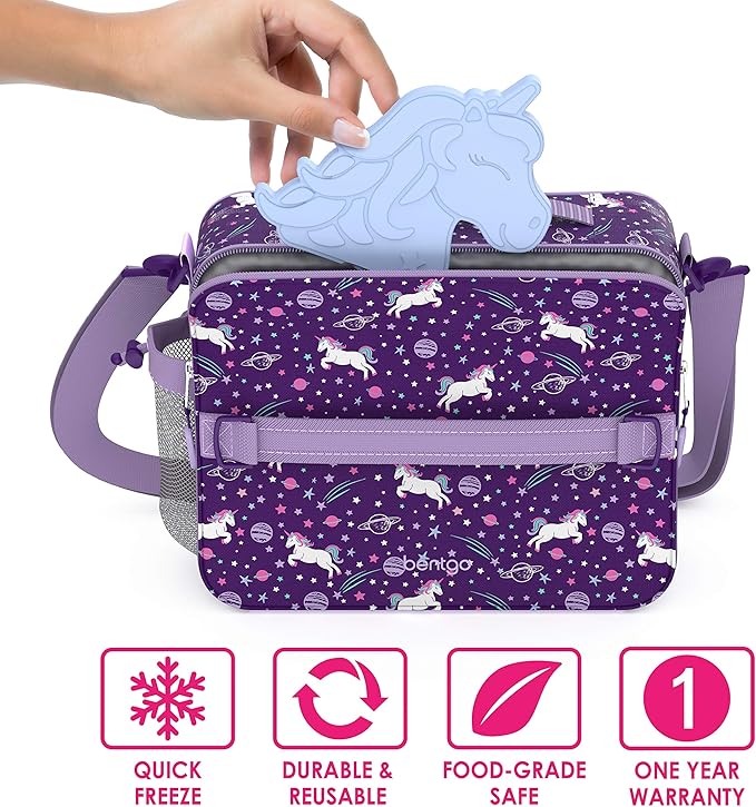 Bentgo Buddies Reusable Ice Packs for Kids