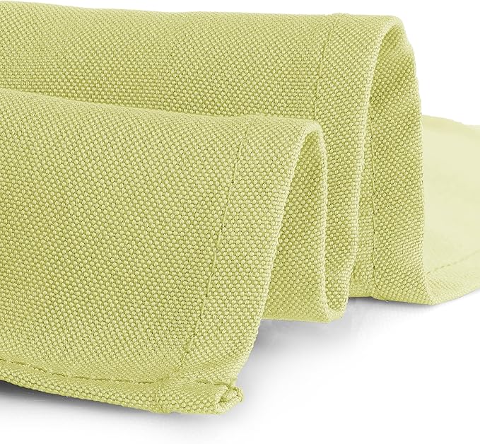 Gee Di Moda Rectangle Tablecloth - 60 x 84 Inch Yellow Table Cloth for 5 Foot Rectangle Tables - Heavy Duty Washable Fabric - for Holiday Party, Dinner, Weddings, Baby Shower & Events