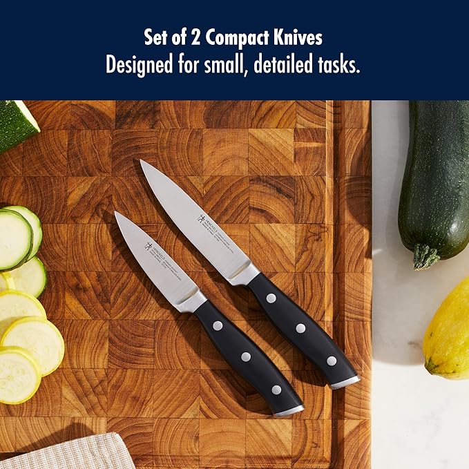 Henckels Forged Accent 2-Pc Paring Knife Set, Razor-Sharp German Engineered