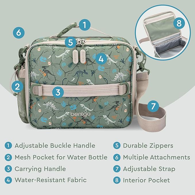 Bentgo Kids Prints Double-Insulated Reusable Lunch Bag