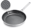 GreenPan Hybrid 8" Stainless Steel Frying Pan, Ceramic Nonstick Skillet