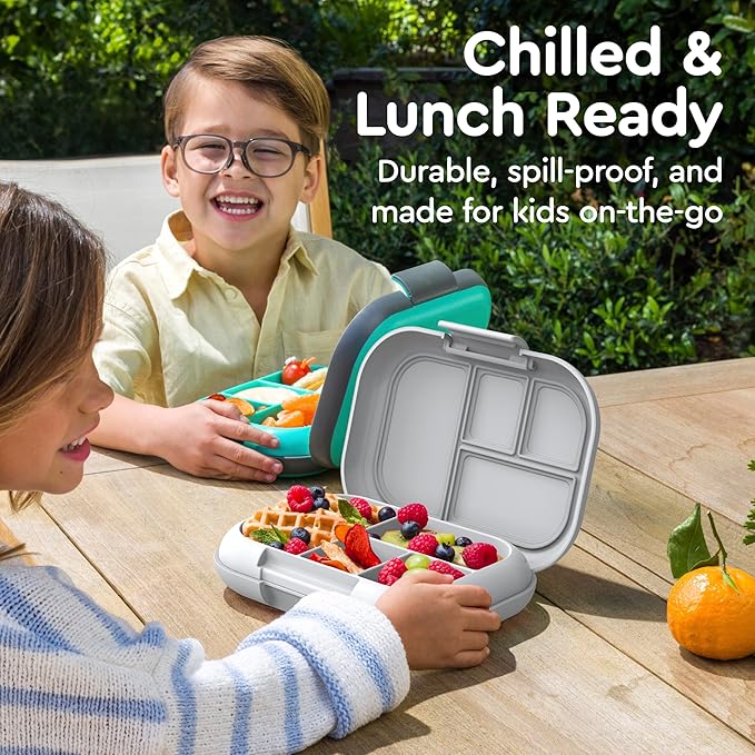 Bentgo Chill Kids 4-Compartment Bento Box Leakproof Lunch Box