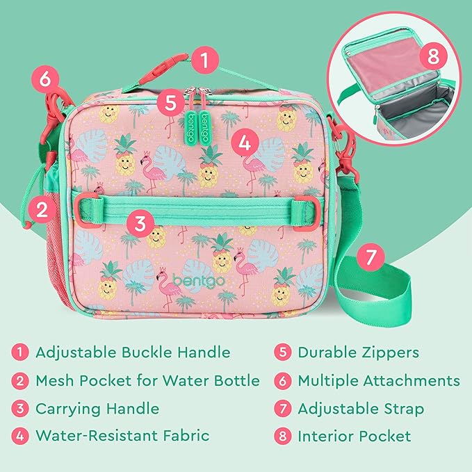 Bentgo Kids Prints Double-Insulated Reusable Lunch Bag