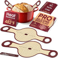 Pro Silicone Bread Sling, 9in Round, Set of 2